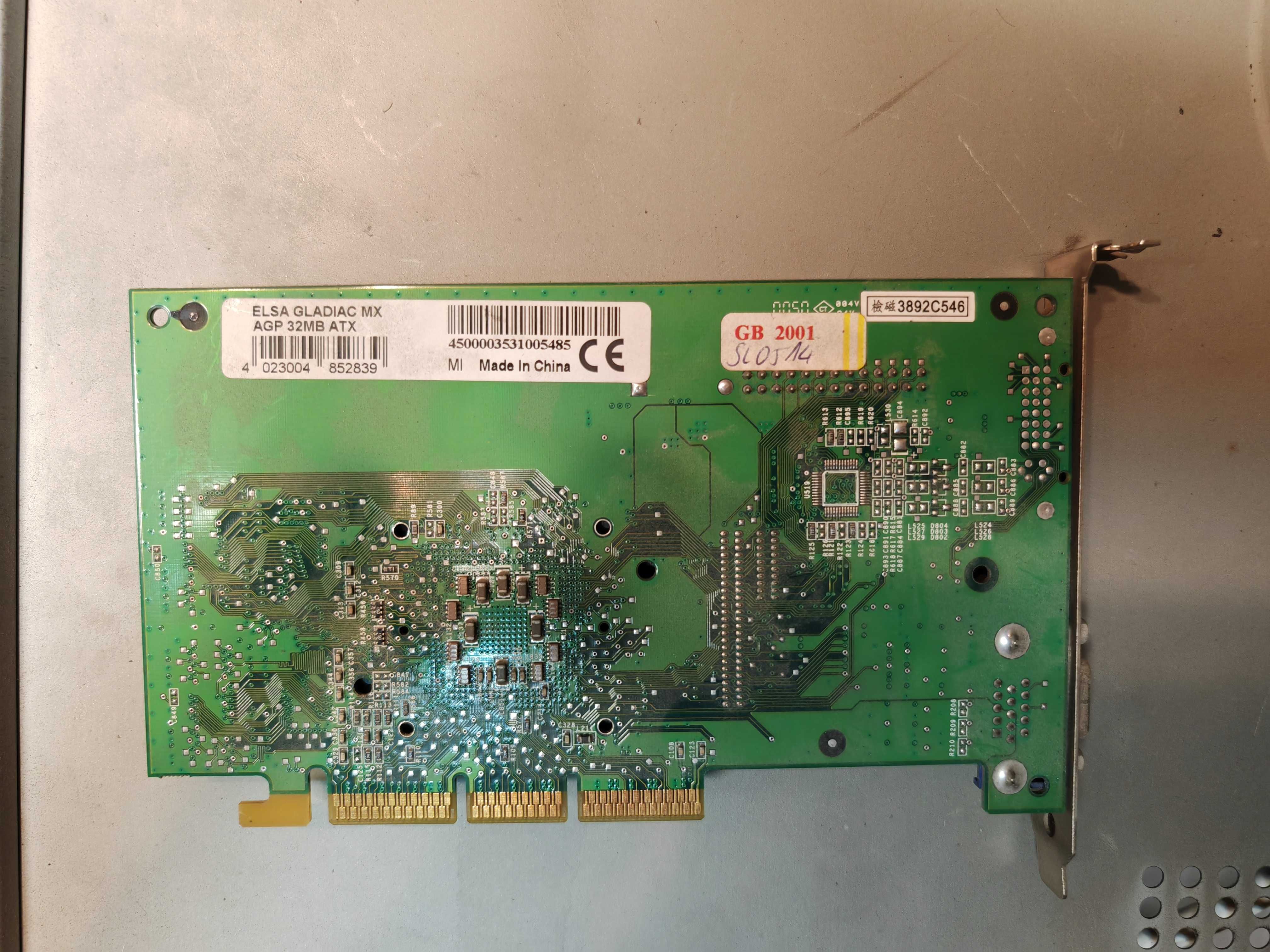 Elsa GEM32T Gladiac MX AGP 32MB ATX GeForce 2