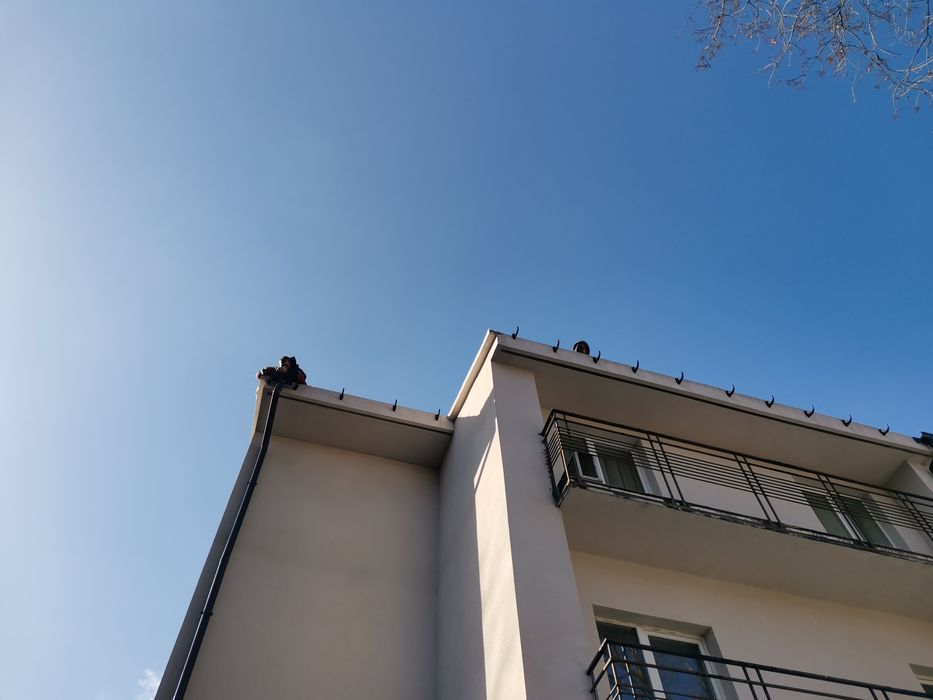 Ремонт крышь. Ремонт кровли. Крыша из металлочерепицы.