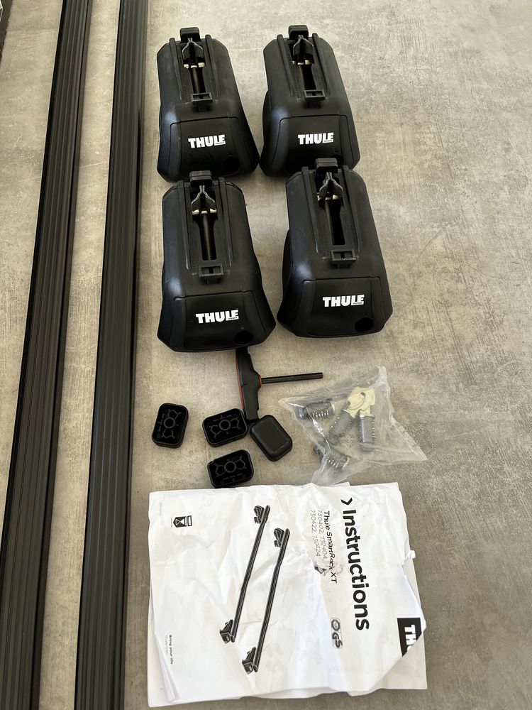 Thule SmartRack XT czarny bagaznik bazowy dachowy do samochodu