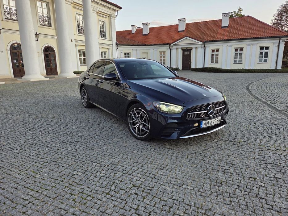 Mercedes-Benz Klasa E bezwypadkowa w oryginale , po serwisie, F-V 23% 4matic
