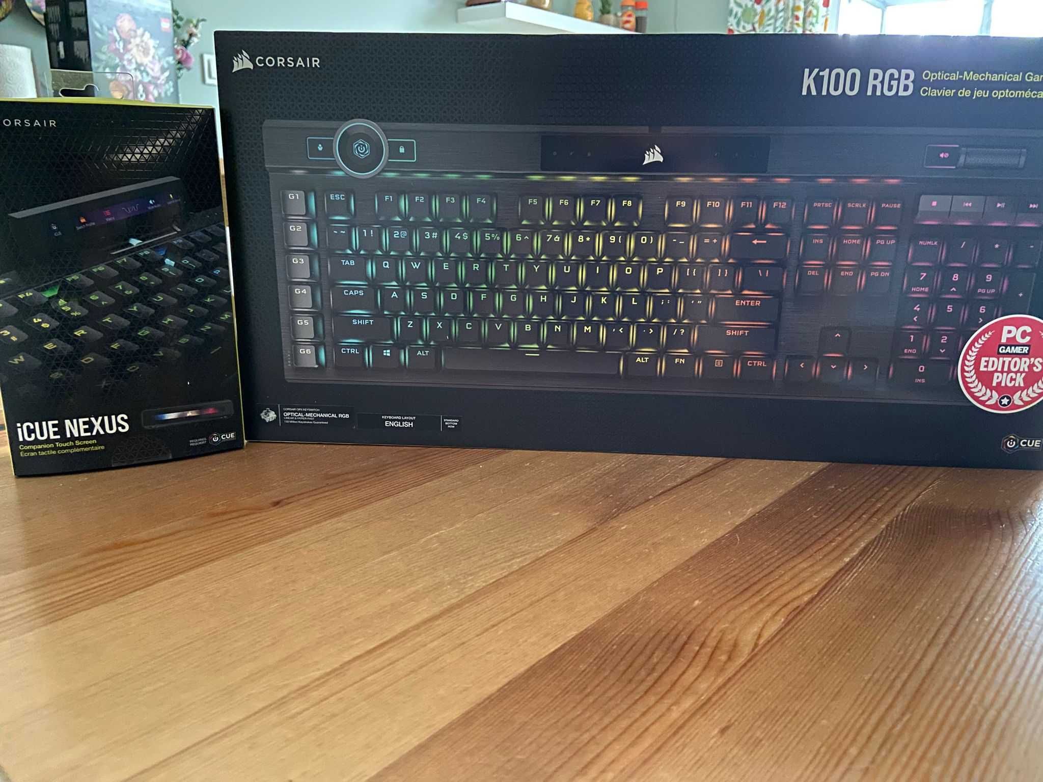 Klawiatura Corsair K100 RGB + iCUE Nexus
