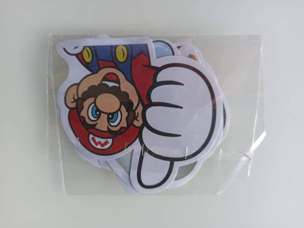 6 bonecos Super Mario Nintendo