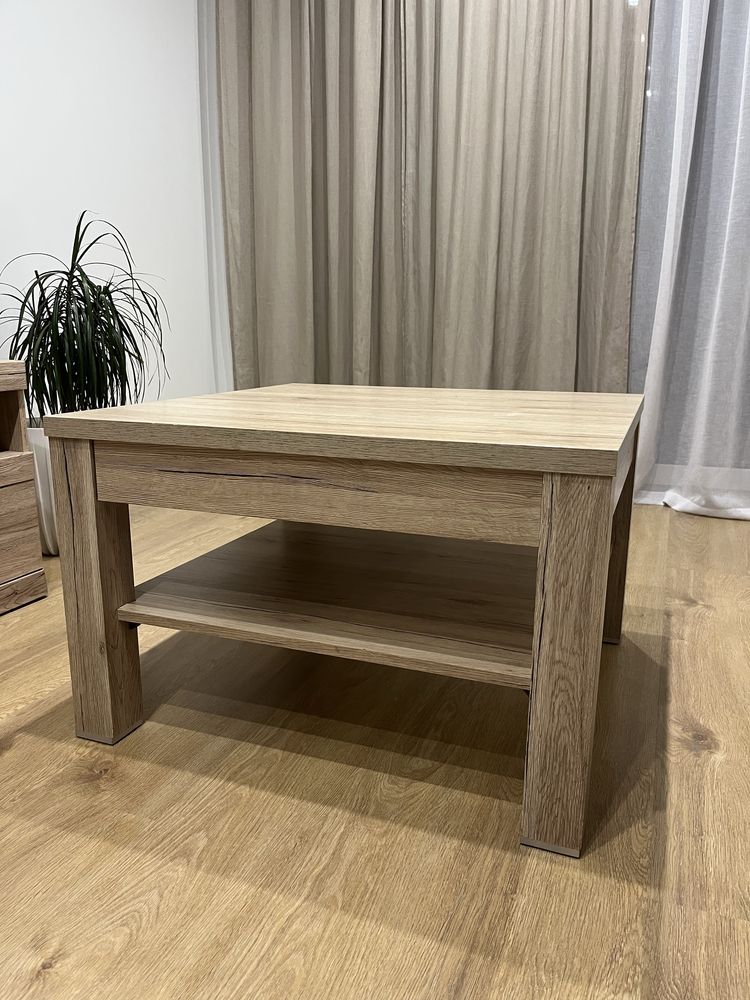 Stolik kawowy jasne drewno summer meble wójcik agata meble jak nowy