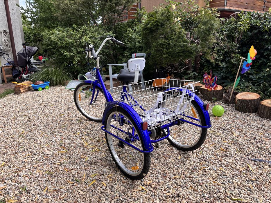 Rower Dla Niepelnosprawnych 24 cale 6 biegow Rehtime 2