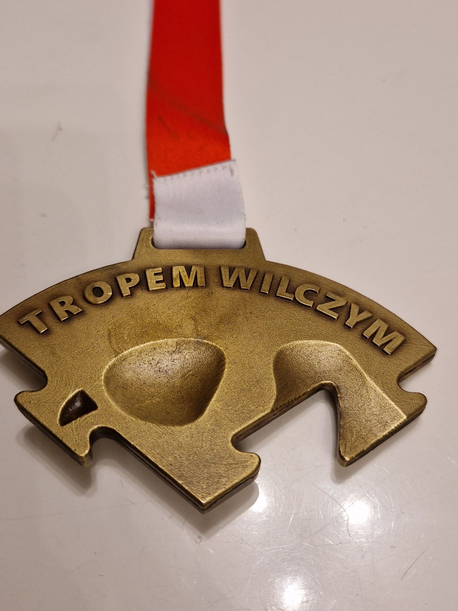 Medal tropem wilczym bieg pamięci Żołnierzy Wyklętych