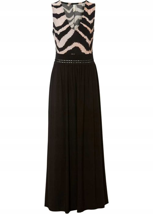 B.P.C sukienka maxi letnia ze wzorem ^36/38