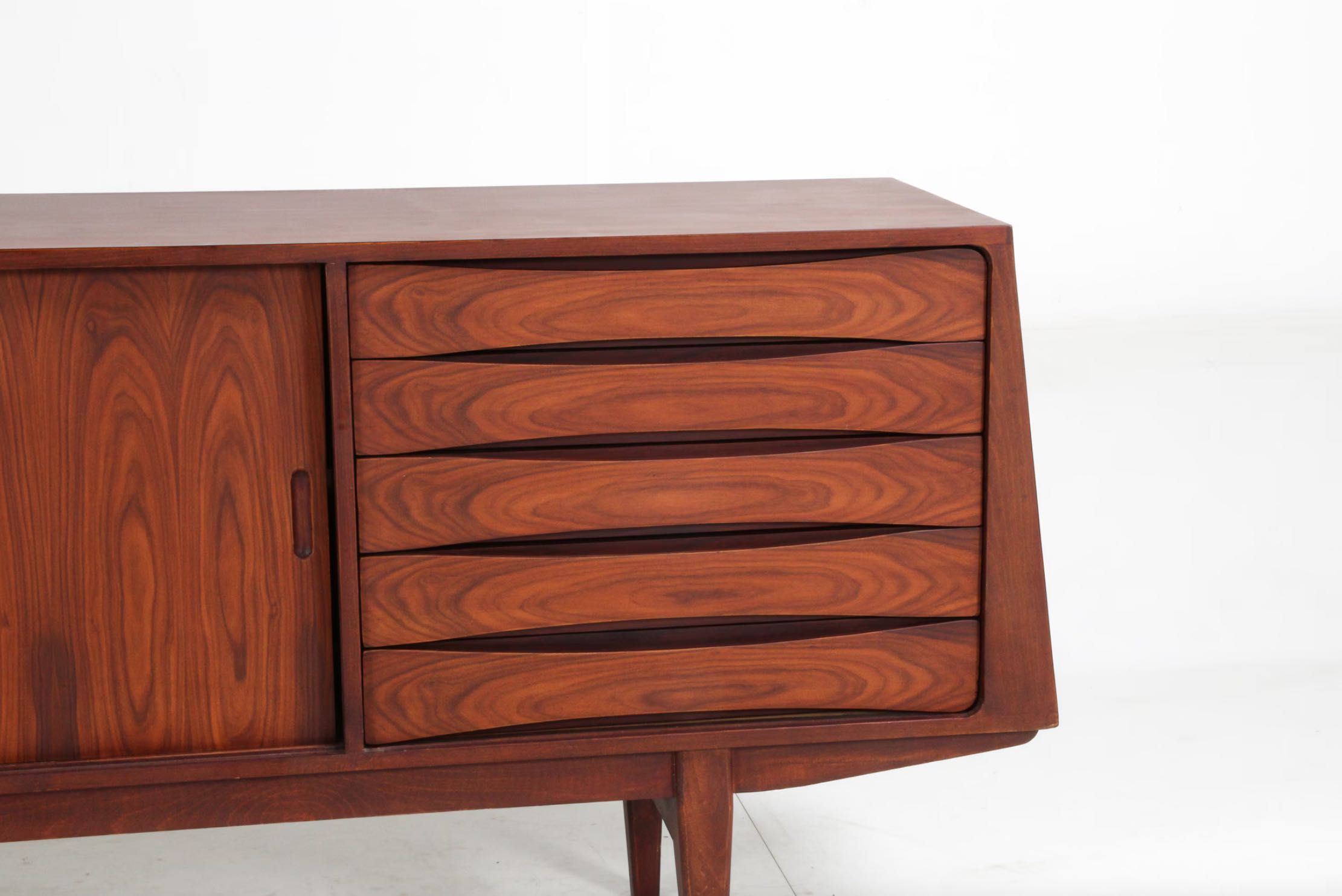 Szafka / kredens / komoda / sideboard drewniany - Dania 80/90s