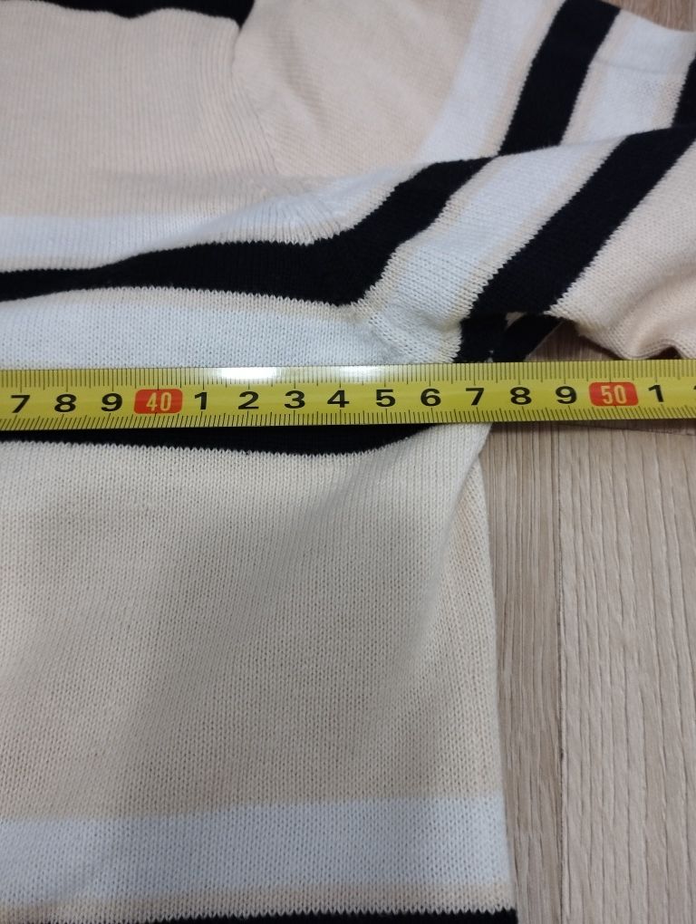 Sweterek rozpinany kardigan 100% bawełna Eddie Bauer, r.38(M)
