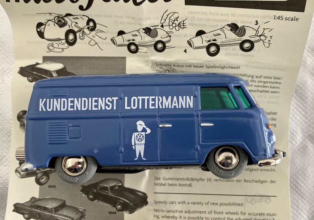 Schuco Micro Racer VW Bully Kasten