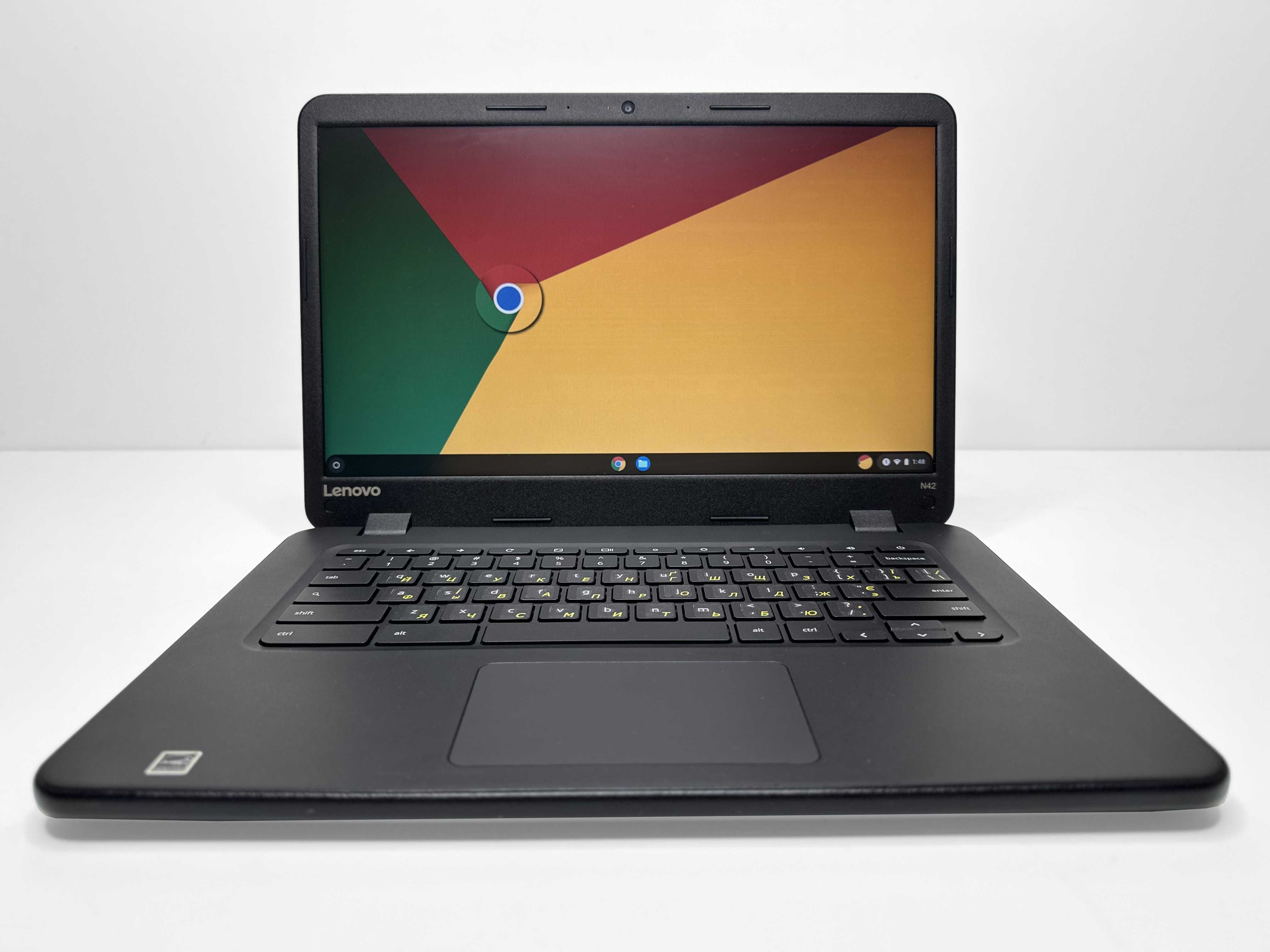 Lenovo ChromeBook N42, Celeron N3060, 4Gb, SSD 32Gb, АКБ до 10 годин!