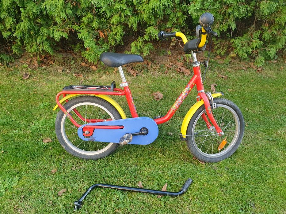 Rower dziecięcy Puky Niemiecki 16 cali sztyca do nauki jazdy