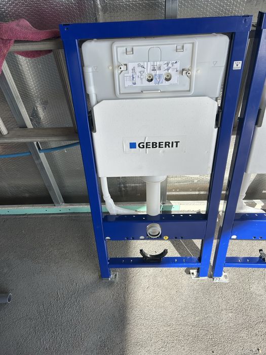 Estrutura Geberit DuofixBasic Delta 12 cm