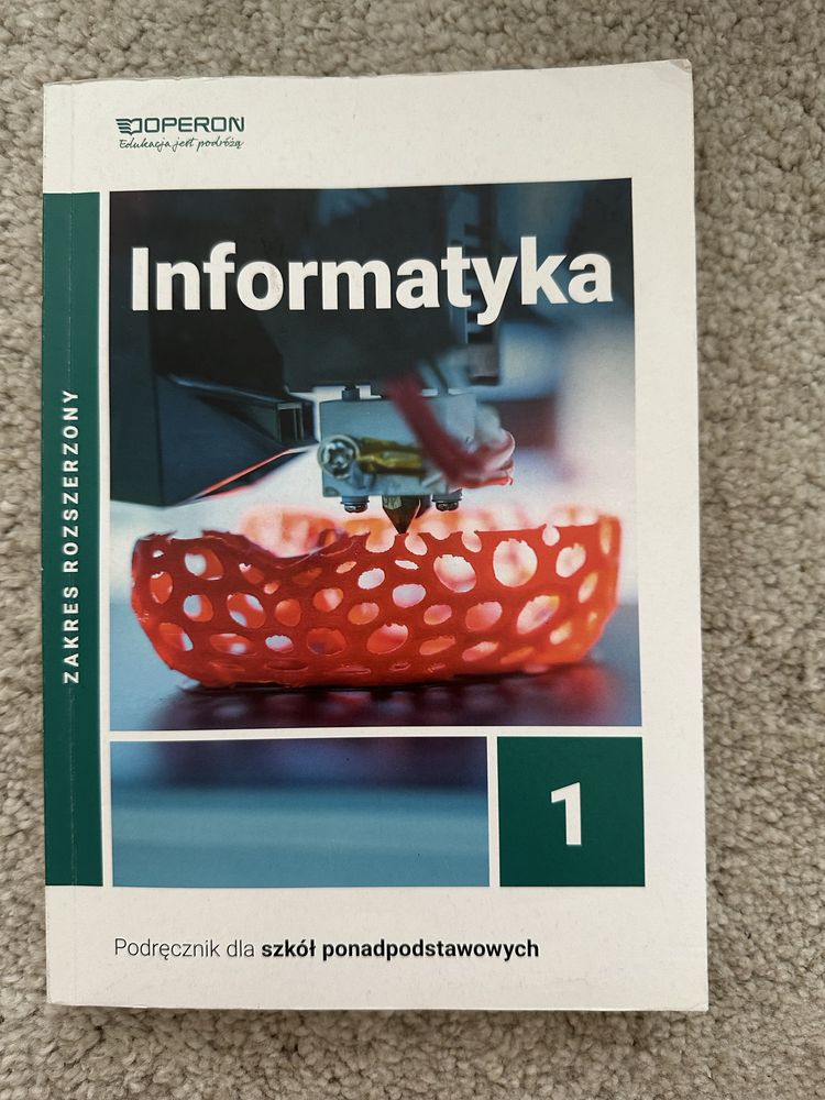 Podrecznik do informatyki kl 1 zakres rozszerzony operon