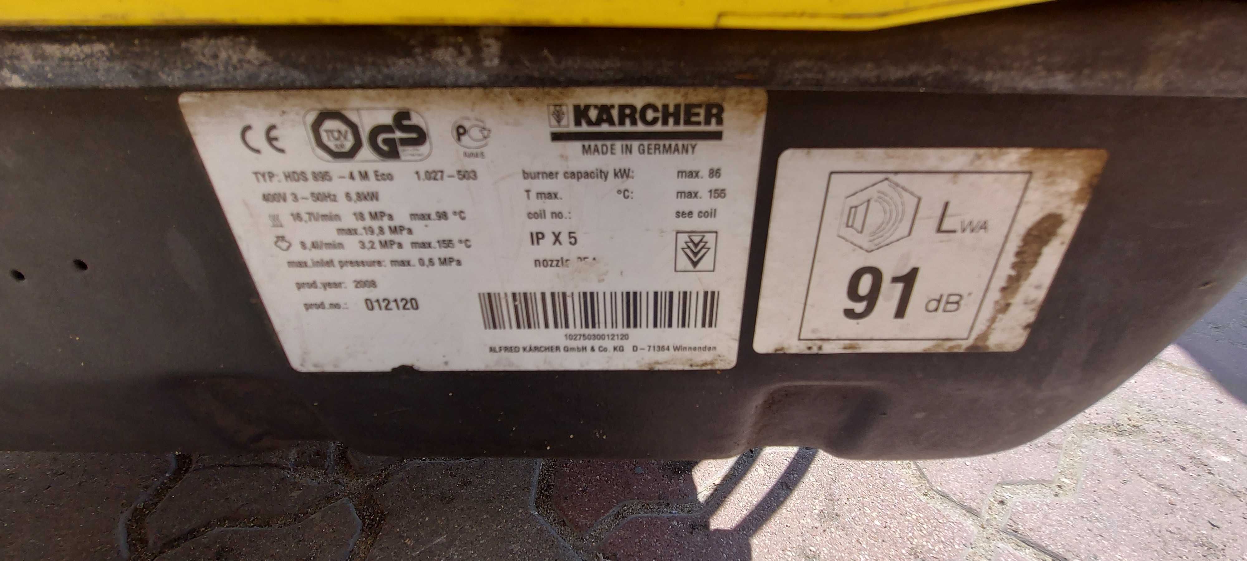 KARCHER, Myjka wysokociśnieniowa/HDS 895M ECO