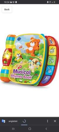 Interaktywna, śpiewająca książka Vtech Musical Rhymes Book