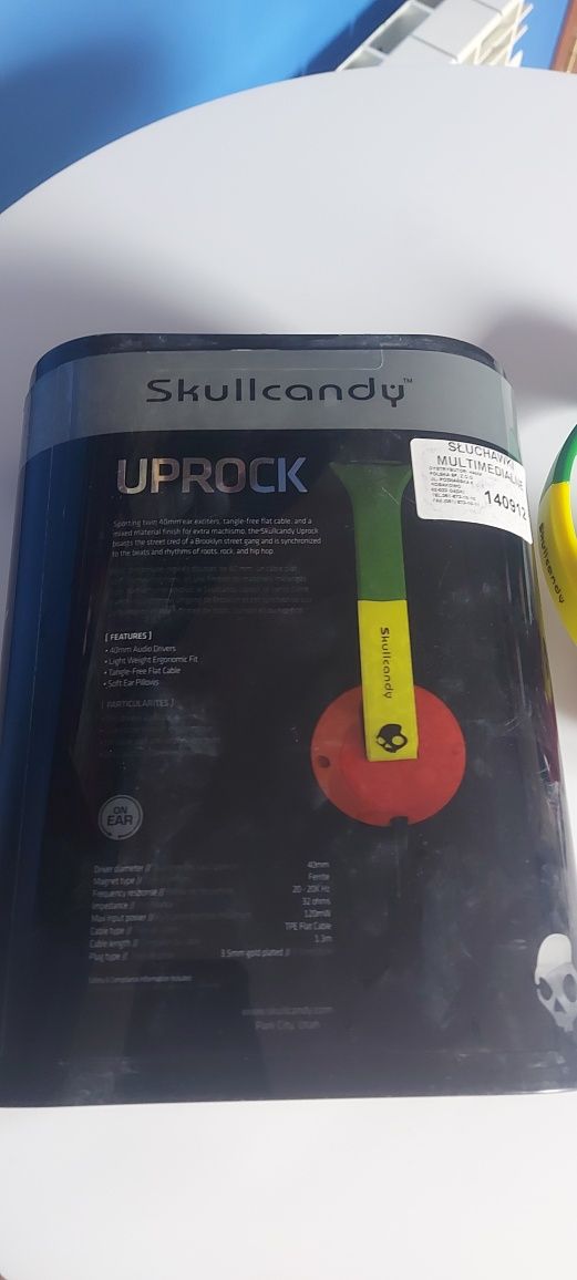 Sprzedam słuchawki skullcandy uprock