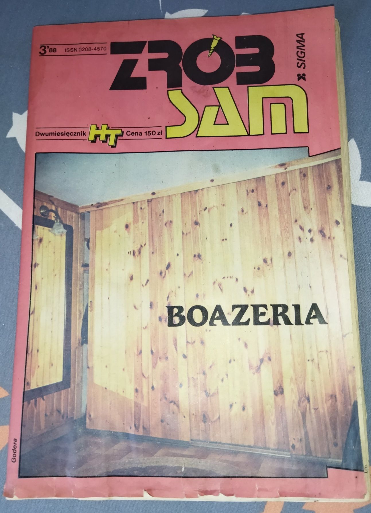 Dwumiesięcznik Zrób Sam numer 3/88 Boazeria