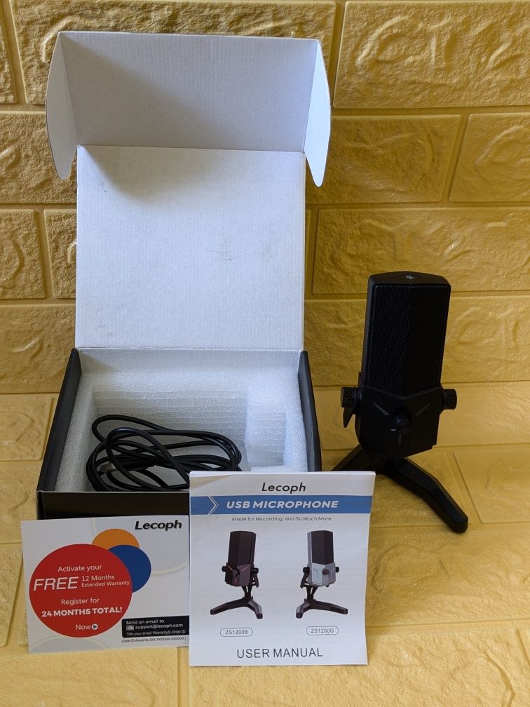 USB-Мікрофон Lecoph ZS1200B новий