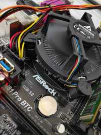 Motherboard Asrock H81 PRO BTC de 6 Slot PCI p/ 6 GPU MIning