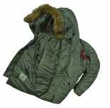 Alpha Industries N-3B Męska Kurtka Zimowa Parka S