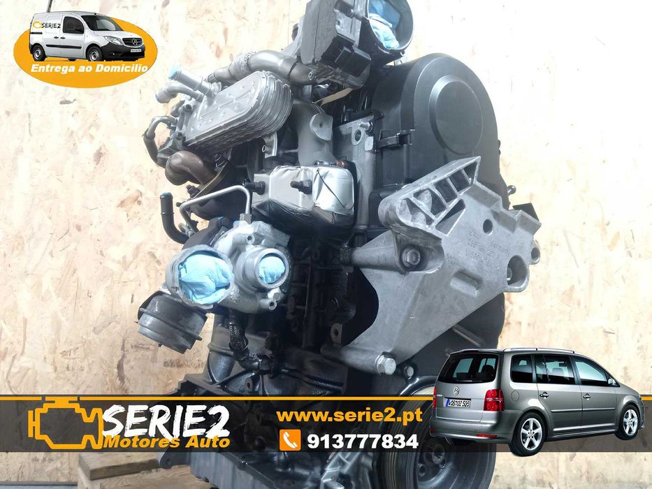 Motor VW Touran 1.9 TDI 105cv - BXE