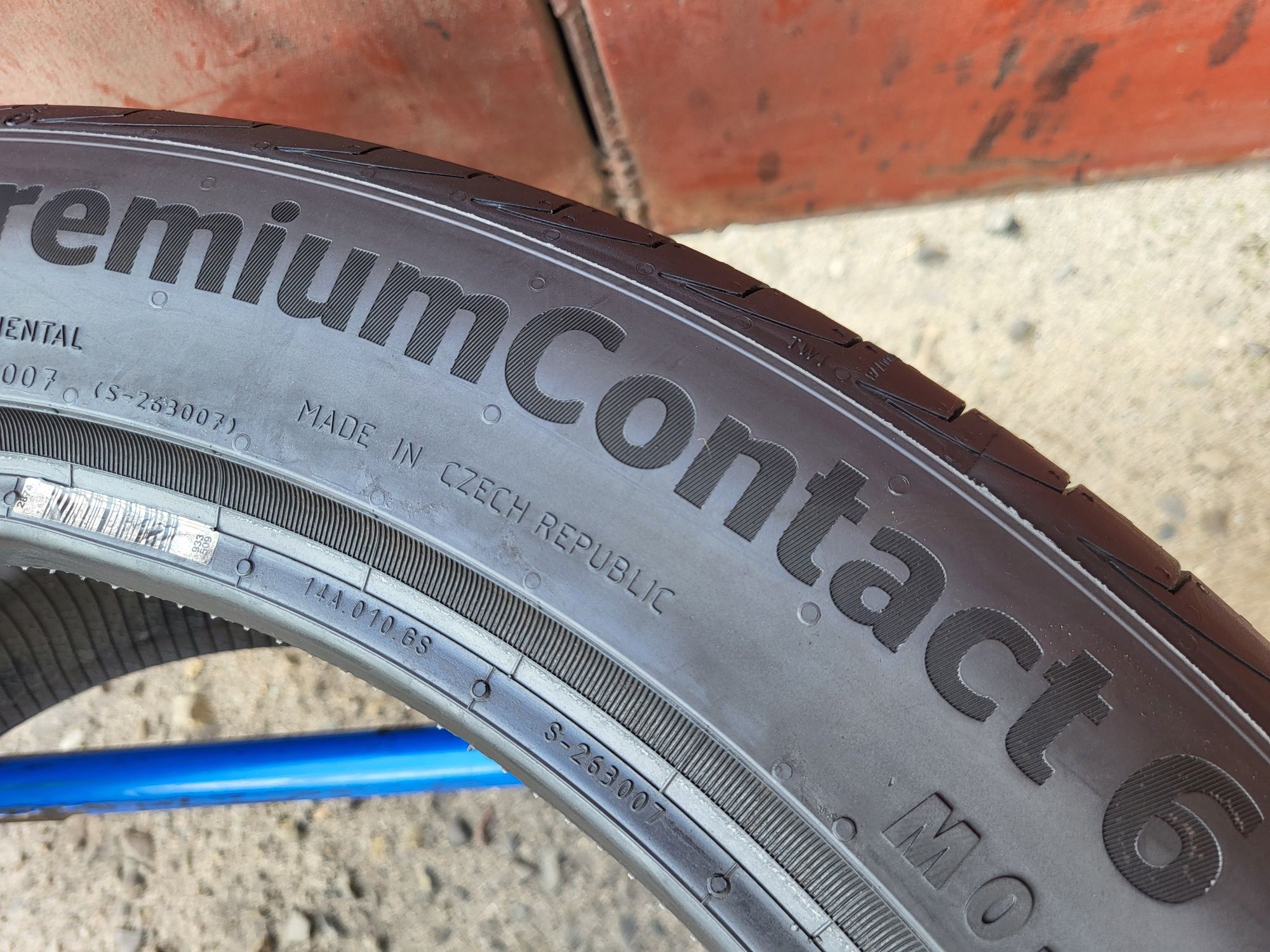 245/45/19 R19 Continental PremiumContact 6 4шт ціна за 1шт шини 7.5мм