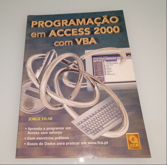 Livro "Programação em Access 2000 com VBA", de Jorge Vilar (FCA/Lidel)