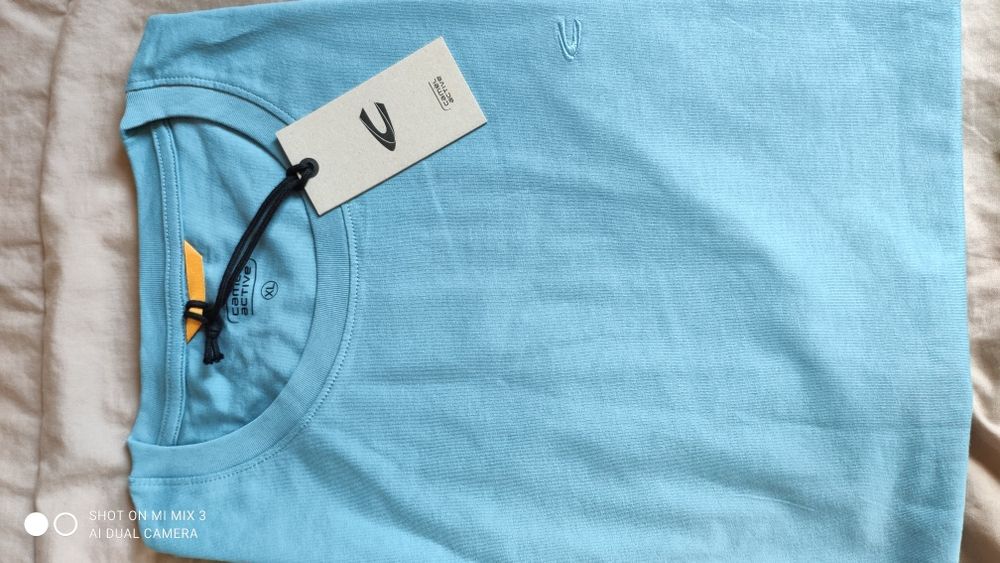 Camel Active turkusowy t-shirt rozm XL