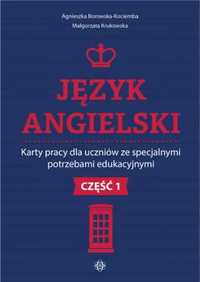 Język angielski. Karty pracy dla uczniów ze. - Agnieszka Borowska-Koc