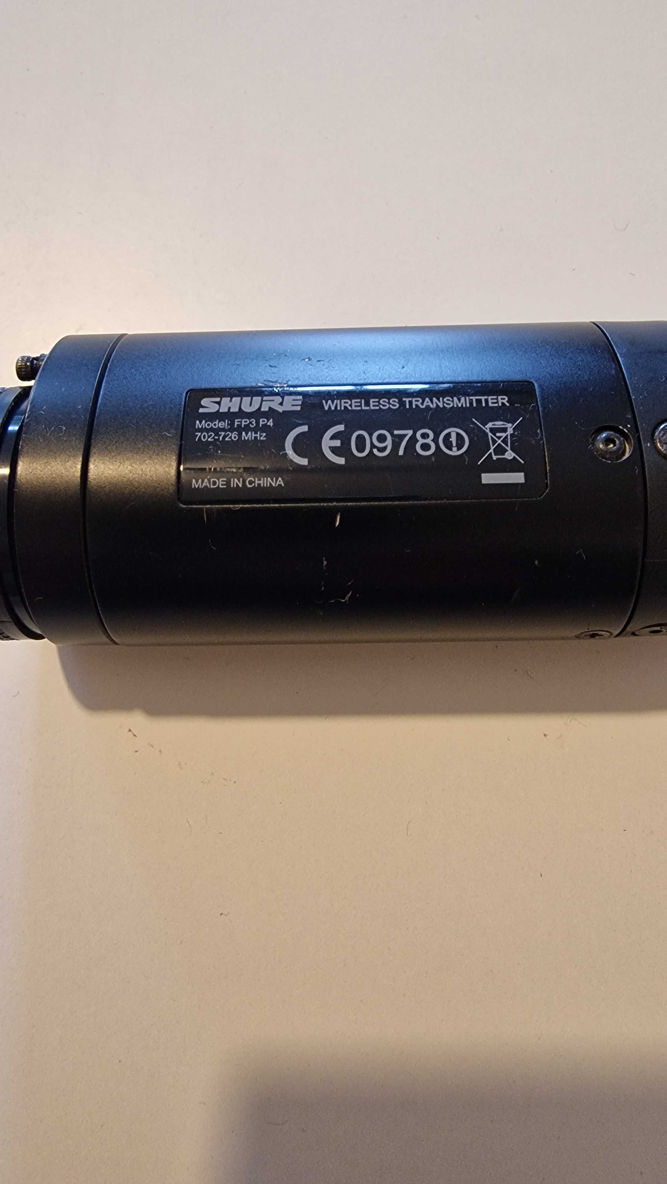 Zestaw SHURE FP1 + FP2 + FP3 + FP5 Mikrofon bodypack tłuczek