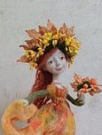 Интерьерная кукла.Кукла ручной работы.