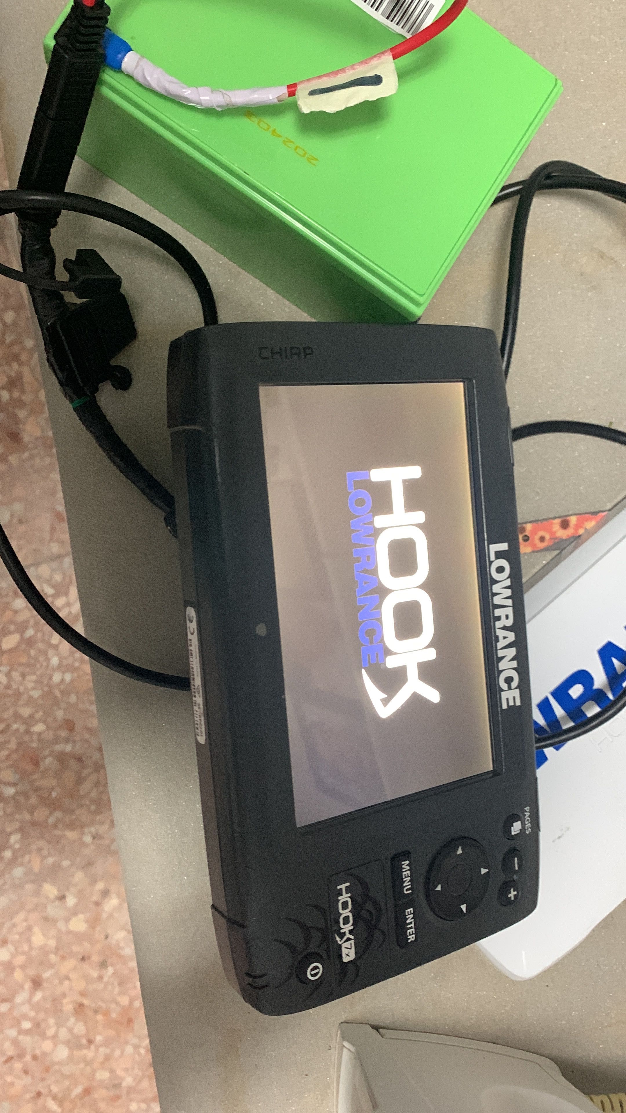 Sonda Lowrance hook7 chirp
