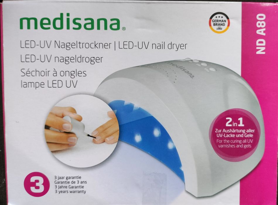 Lampa UV do paznokci Medisana