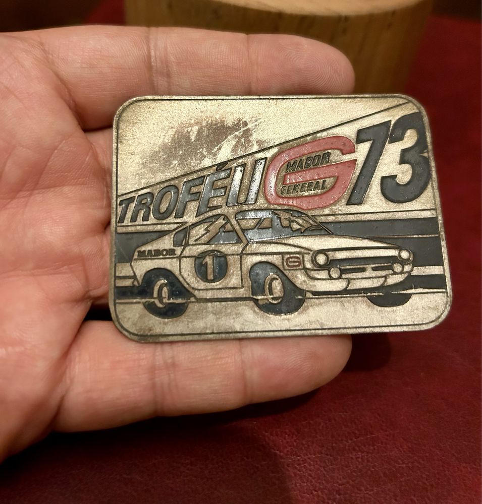 Mabor General placa 1973 prova de automobilia