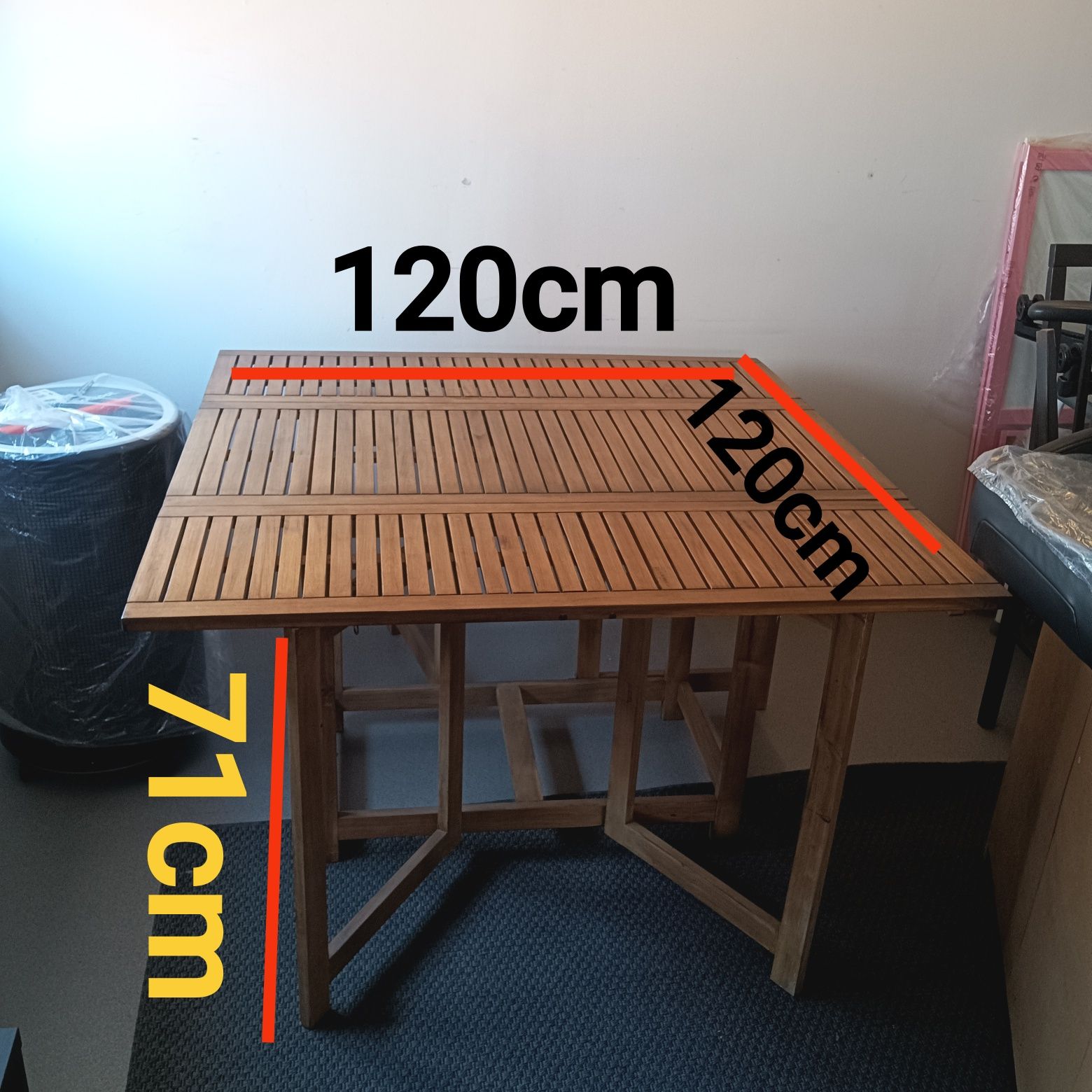 Mesa dobrável Leroy Merlin