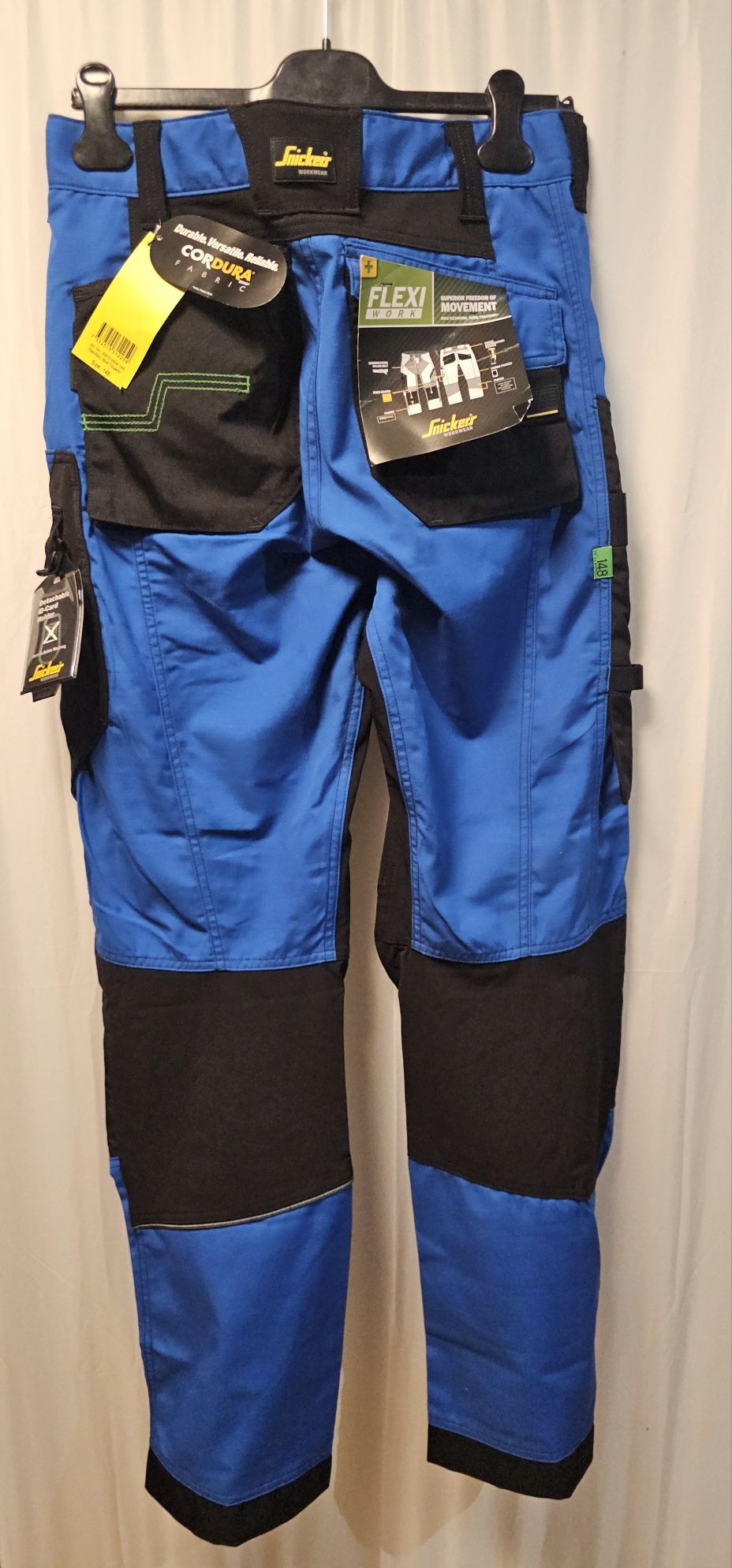Spodnie robocze Snickers 6903 FlexiWork  r.148 (48 long)