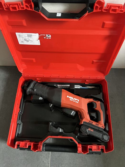 Безщіткова Акум.шабельна пила Hilti Nuron SR 6-22