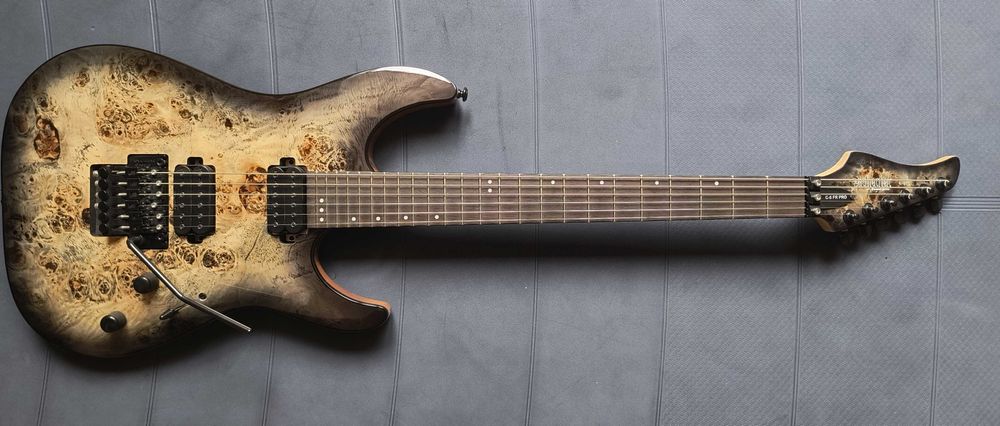 Gitara elektryczna Schecter C-6 Pro FR Charcoal Burst (CB)