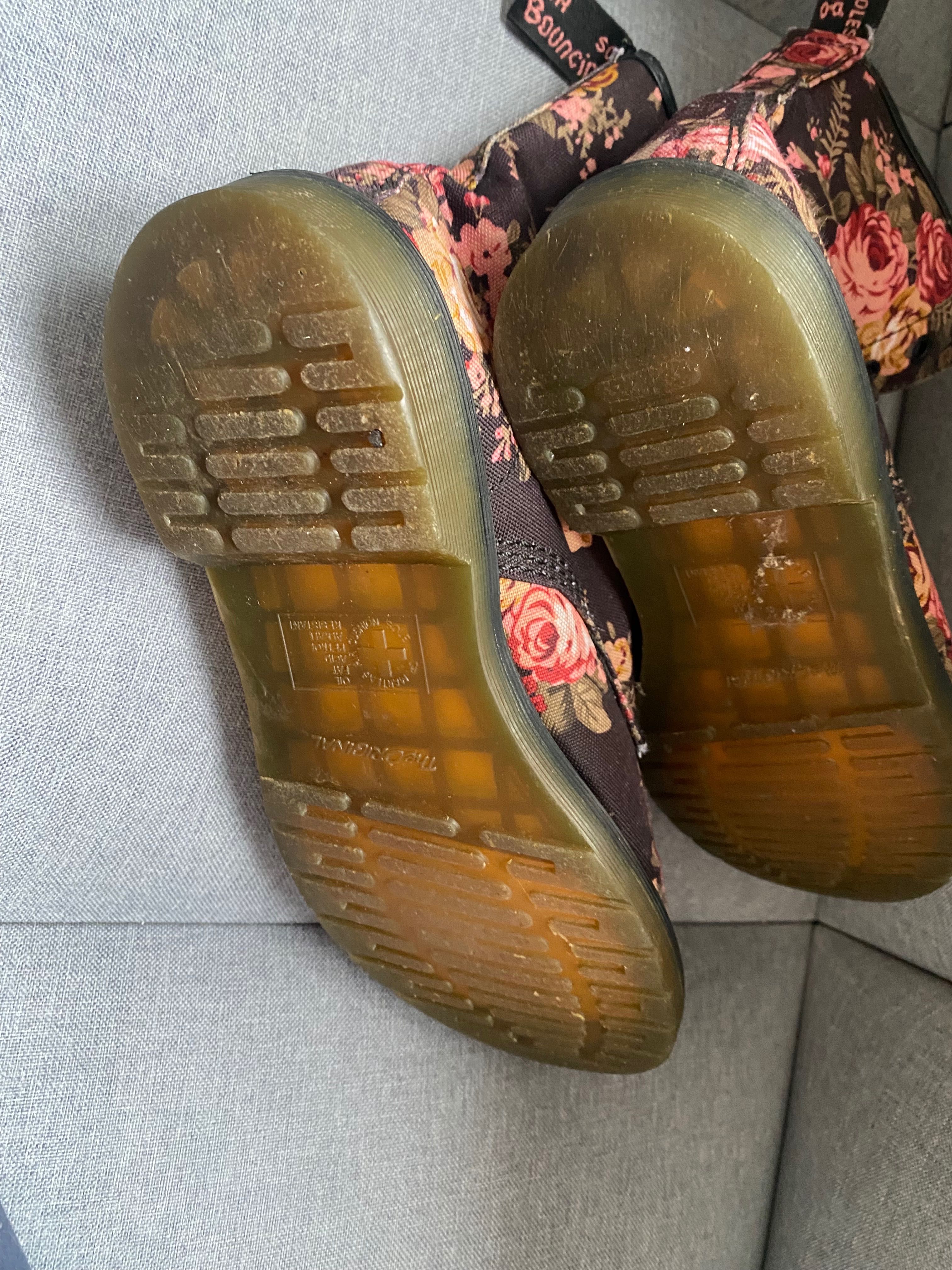 Dr.Martens martensy za kostkę w kwiaty 41