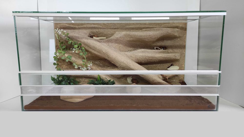 Terrarium dla gekona lamparciego, regiusa, pytona, TW27PG, AquaWaves