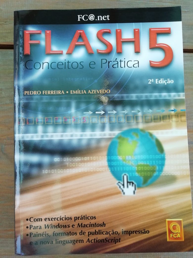 3 livros FLASH (cs3, 5, 8)