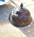 Braseira em cobre/lareira/incensário/copper incense burner