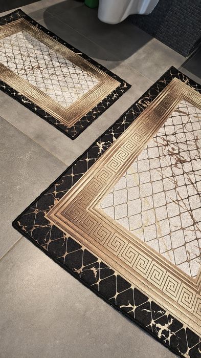 Dywaniki chodniczki łazienkowe komplet antypoślizgowy 2częściowy