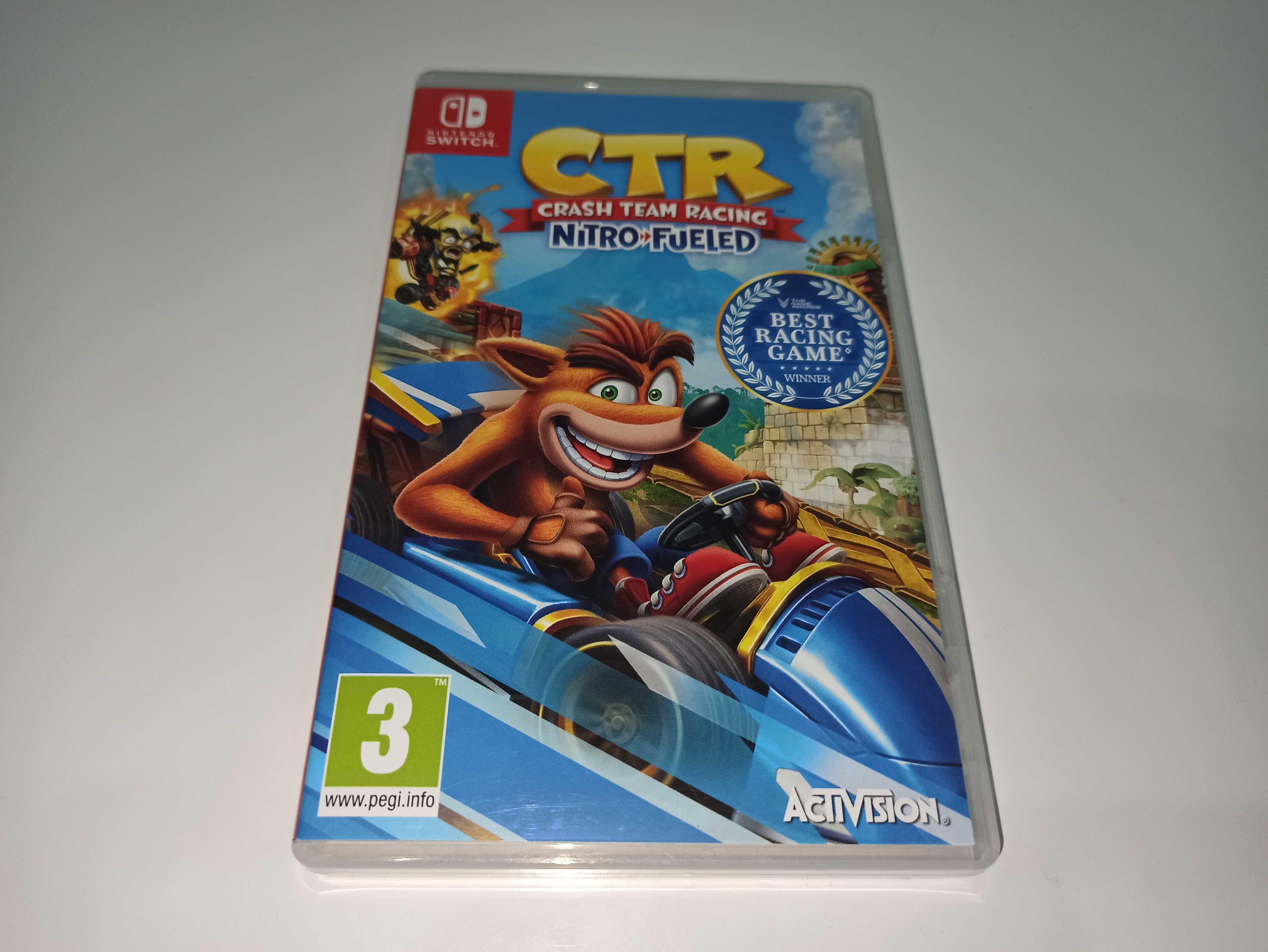 nintendo switch CRASH CTR CRASH TEAM RACING dla dzieci i nie tylko