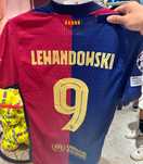 Koszulka kibiców Barcelona Lewandowskiego nr 9