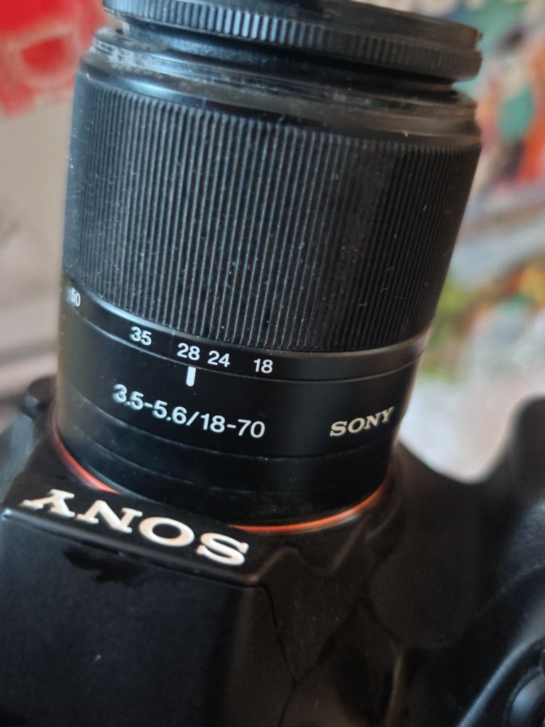 Sony alfa a68 Niski przebieg 2500 zdjęć jak nowa Lustrzanka aparat