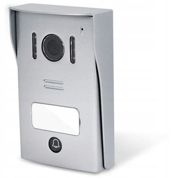 Wideodomofon z ekranem 7" SCS SENTINEL VISIOKIT 7, noktowizorem i IP55