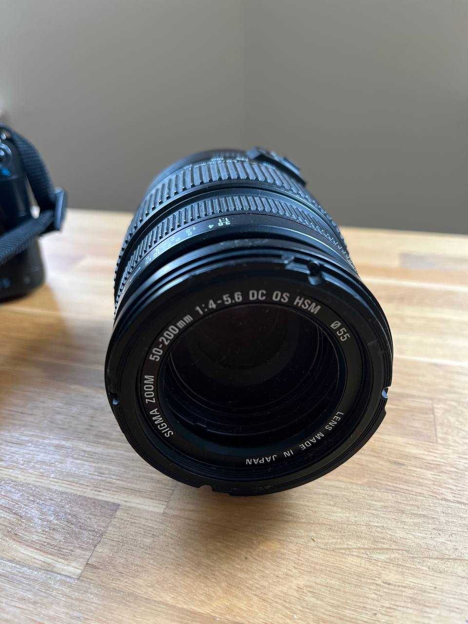 aparat Canon 450d z 3 obiektywami i ładowarką