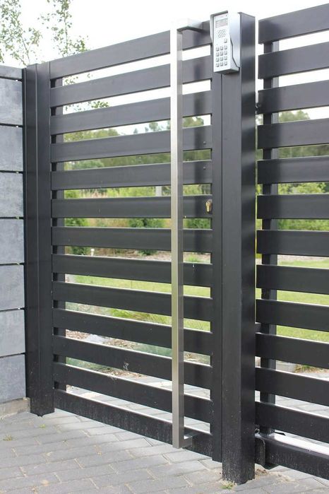 Ogrodzenie palisadowe lamele poziome palisada pozioma PRODUCENT!