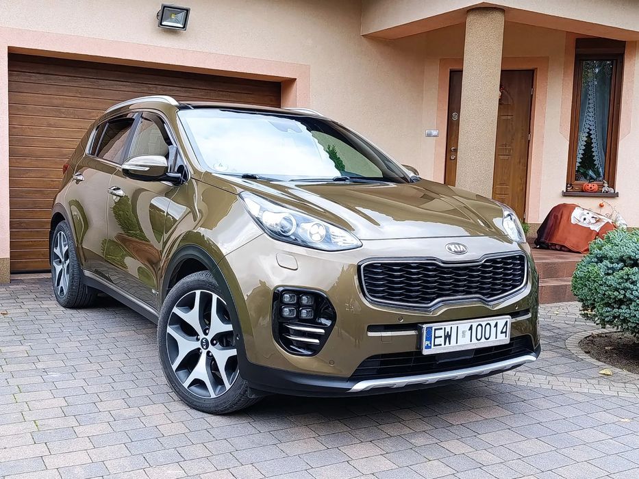 Kia Sportage 2.0 CRDI 185KM Automat 4x4 GT- Linę, Bezwypadkowy, Bardzo Zadbany!